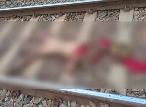 ट्रेन से कटकर एक महिला की मौत